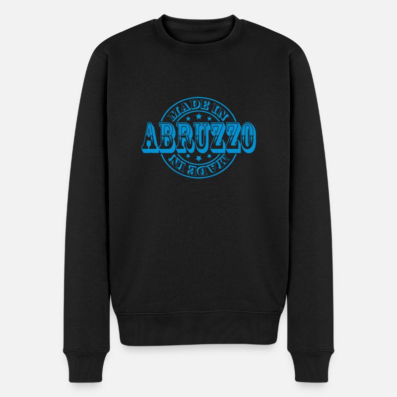 Made in Abruzzo m1k2 - Pull Premium bio Homme - noir