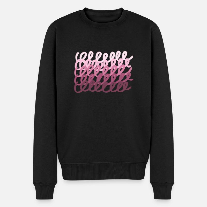 Rose - Pull Premium bio Homme - noir