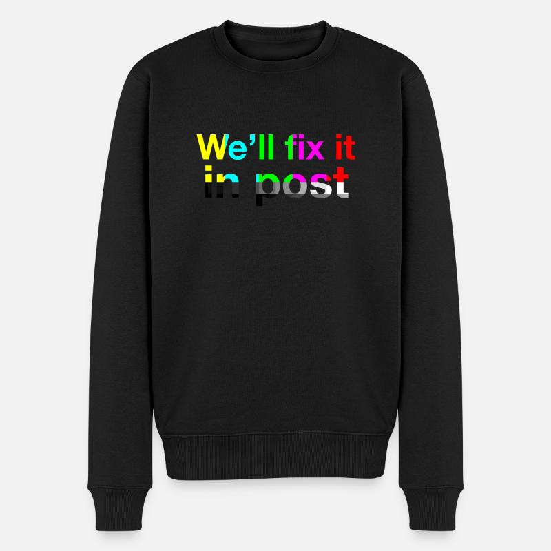 FixItInPost Mire - Pull Premium bio Homme - noir