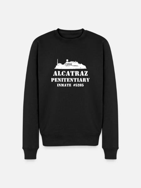 Alcatraz - Penitentiaire inrichting - Gevangene 5285 Gevangenis Gevangenis - Mannen Premium Bio sweater - zwart