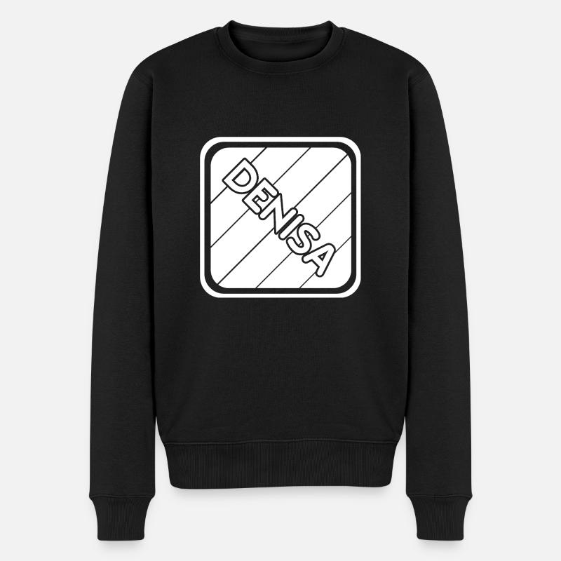 Denisa - Männer Premium Bio Pullover - Schwarz