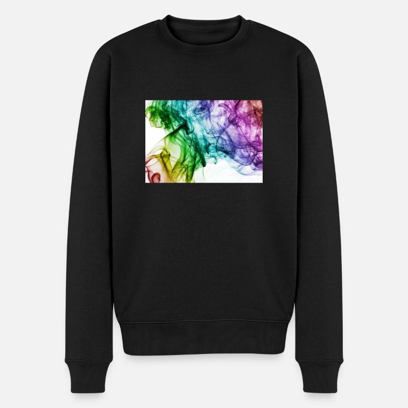 Bunt - Männer Premium Bio Pullover - Schwarz