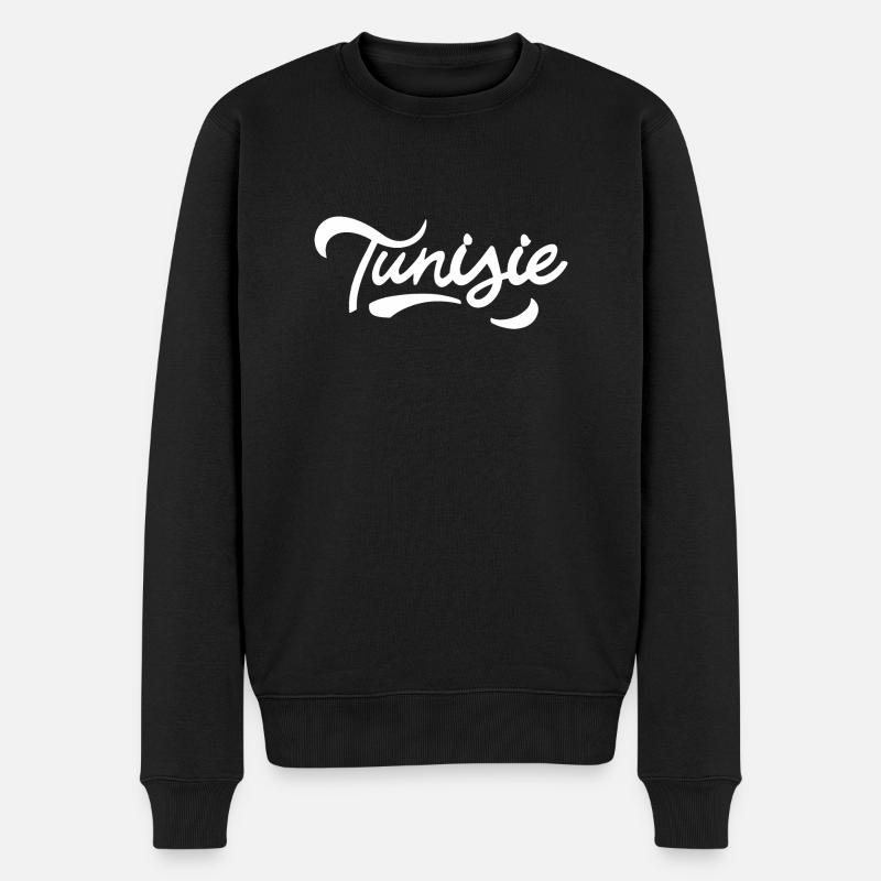Tunisie - Pull Premium bio Homme - noir