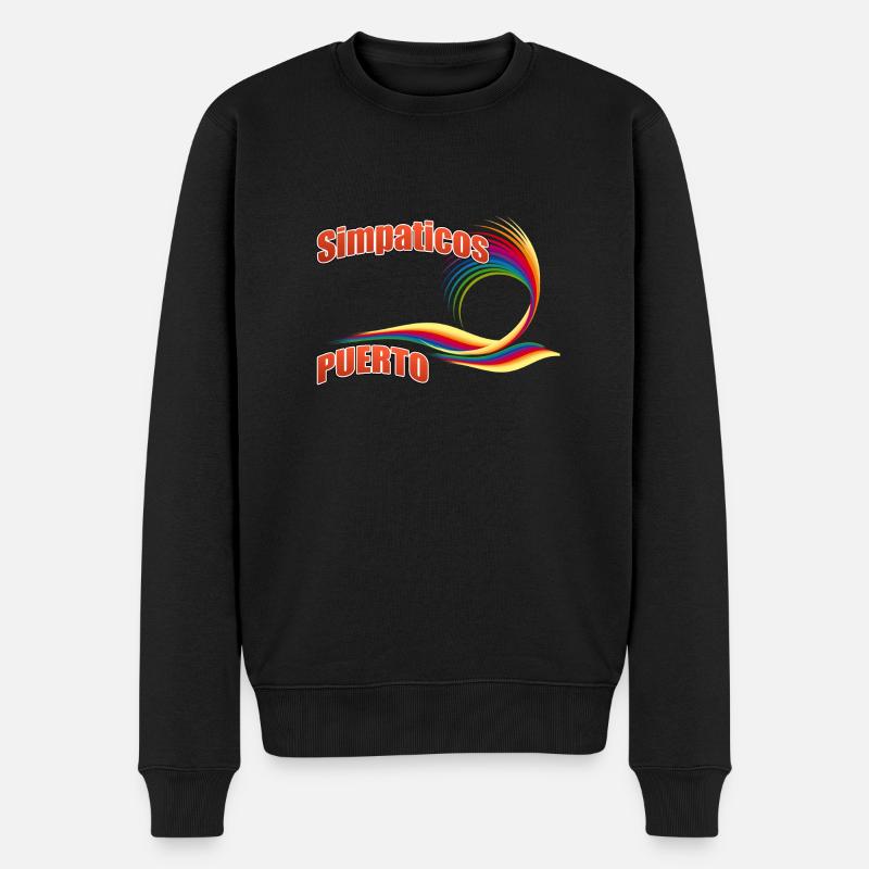 Simpaticos 2024 - Männer Premium Bio Pullover - Schwarz