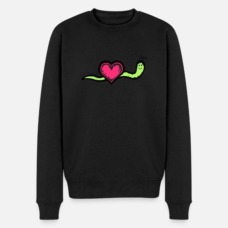 Escargot 02 - Pull Premium bio Homme - noir