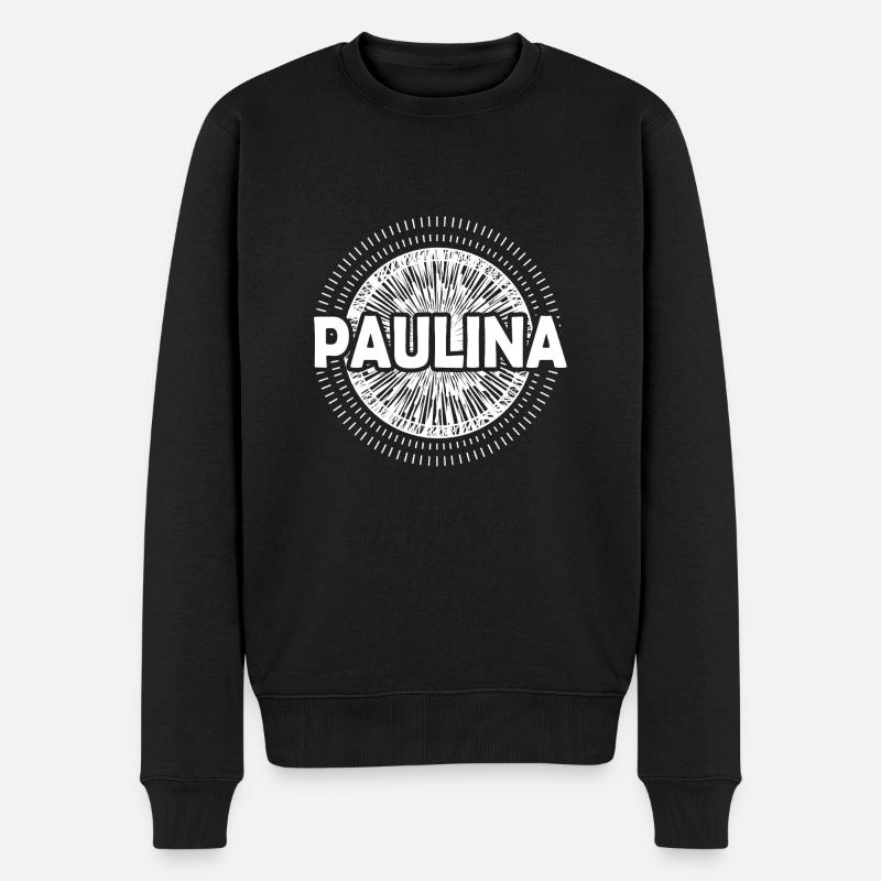 Idée cadeau Paulina - Pull Premium bio Homme - noir
