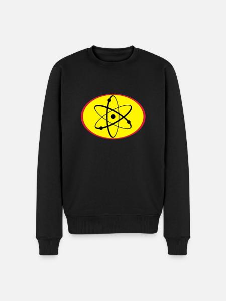 nerdman_042012a_3c - Men's Premium Organic Jumper - black