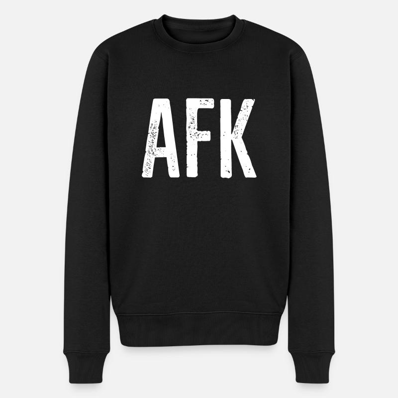 Afk - Pull Premium bio Homme - noir