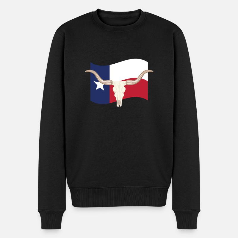 Texas - Pull Premium bio Homme - noir