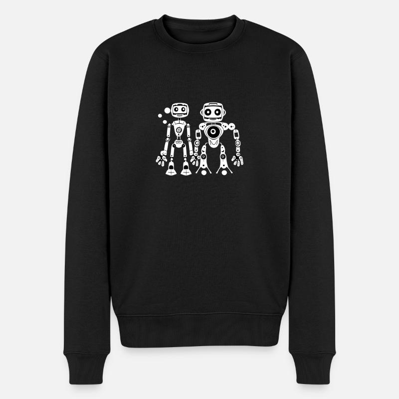 Amis Robo - Pull Premium bio Homme - noir