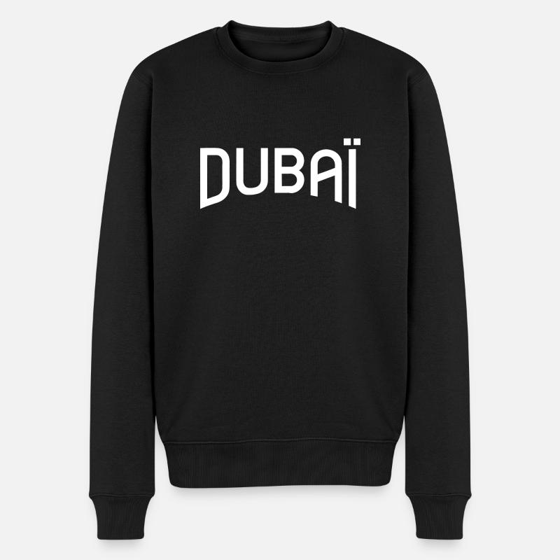 Dubaï - Pull Premium bio Homme - noir