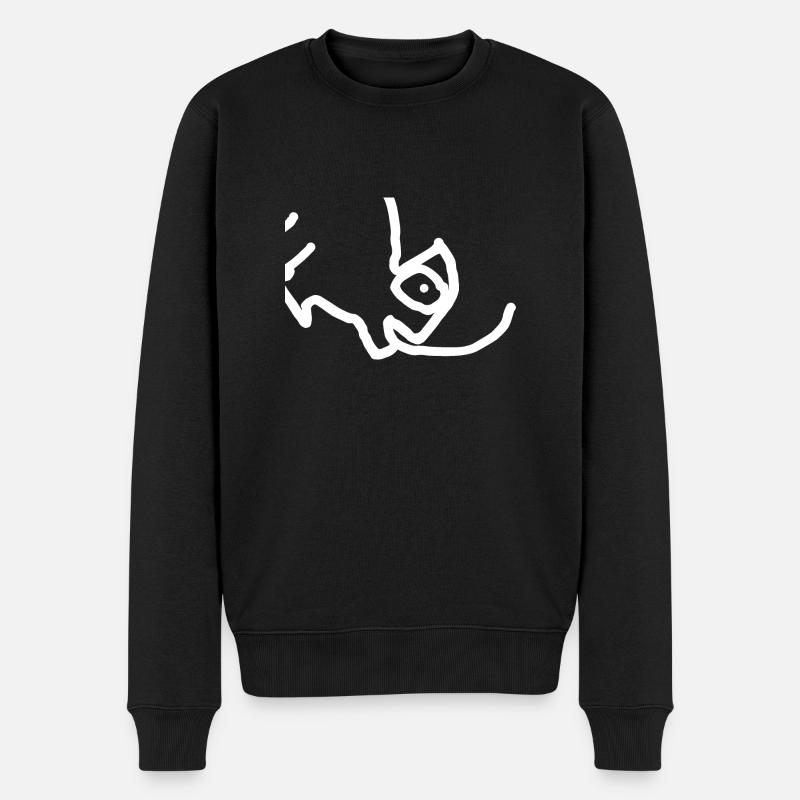 Animal caméléon - Pull Premium bio Homme - noir