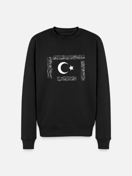 Hilafet - Men's Premium Organic Jumper - black