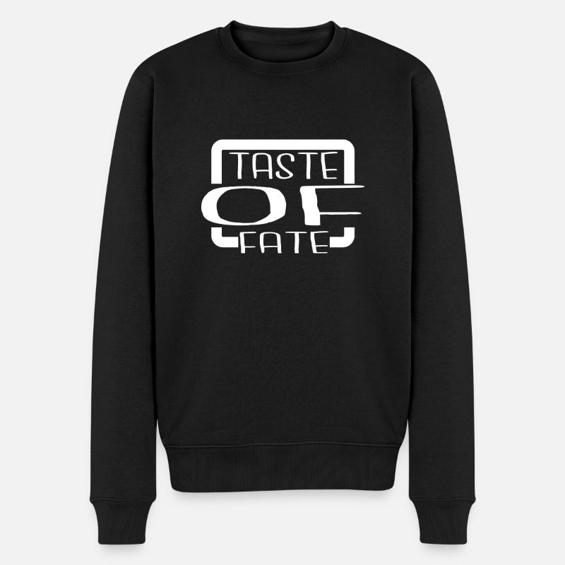 cool happy culinary masterpieces - Männer Premium Bio Pullover - Schwarz