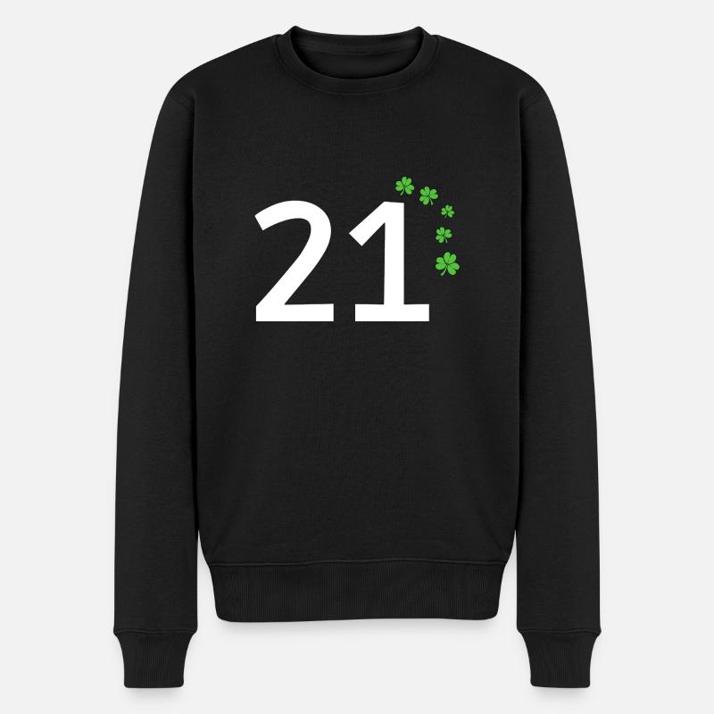21 - Pull Premium bio Homme - noir