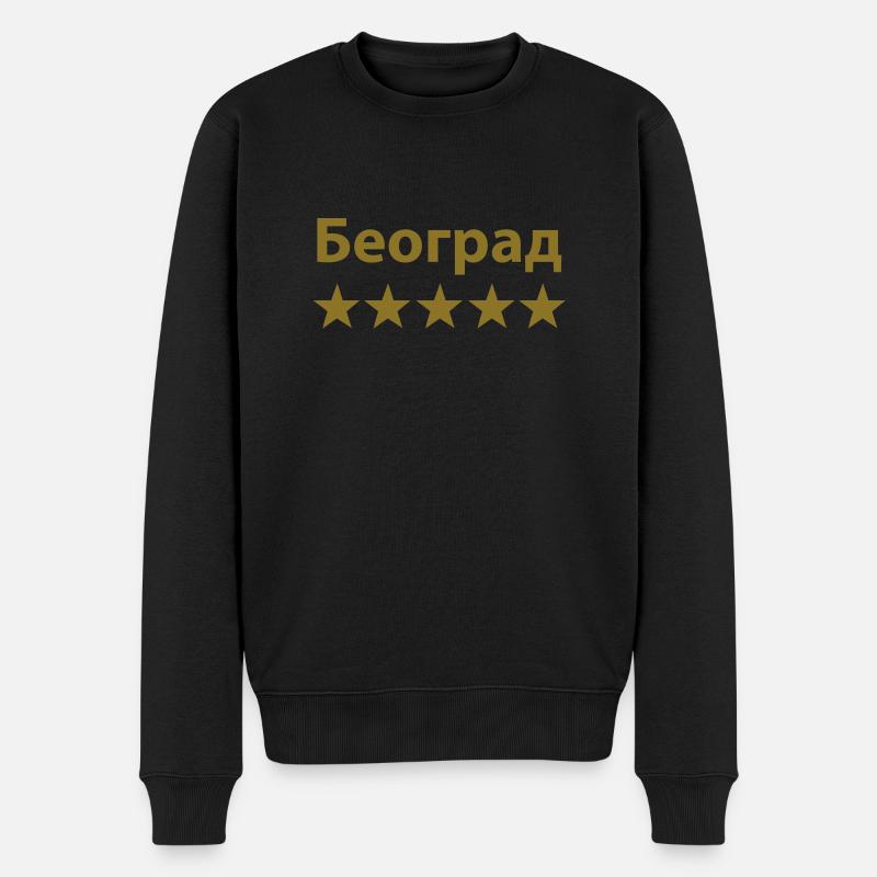Belgrade Београд 5 star - Pull Premium bio Homme - noir
