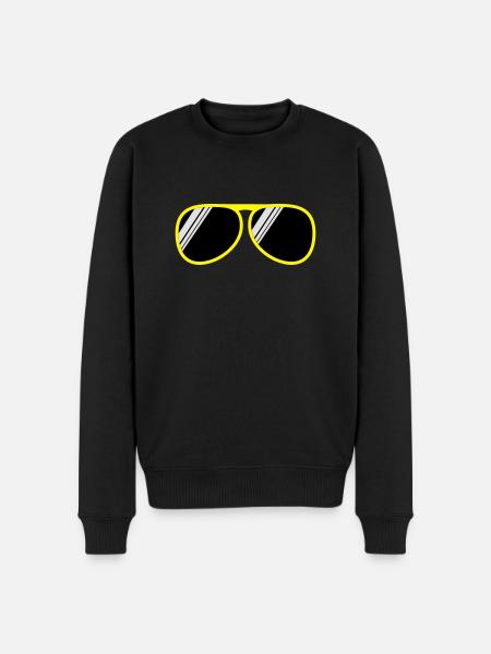 brille - Pull Premium bio Homme - noir