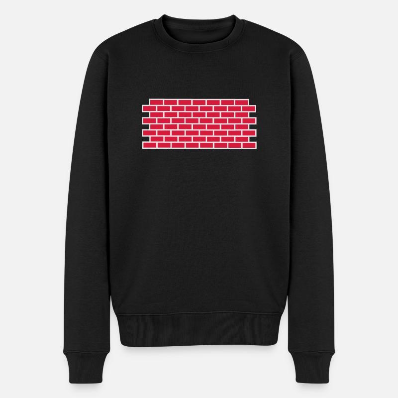 Wall - Pull Premium bio Homme - noir