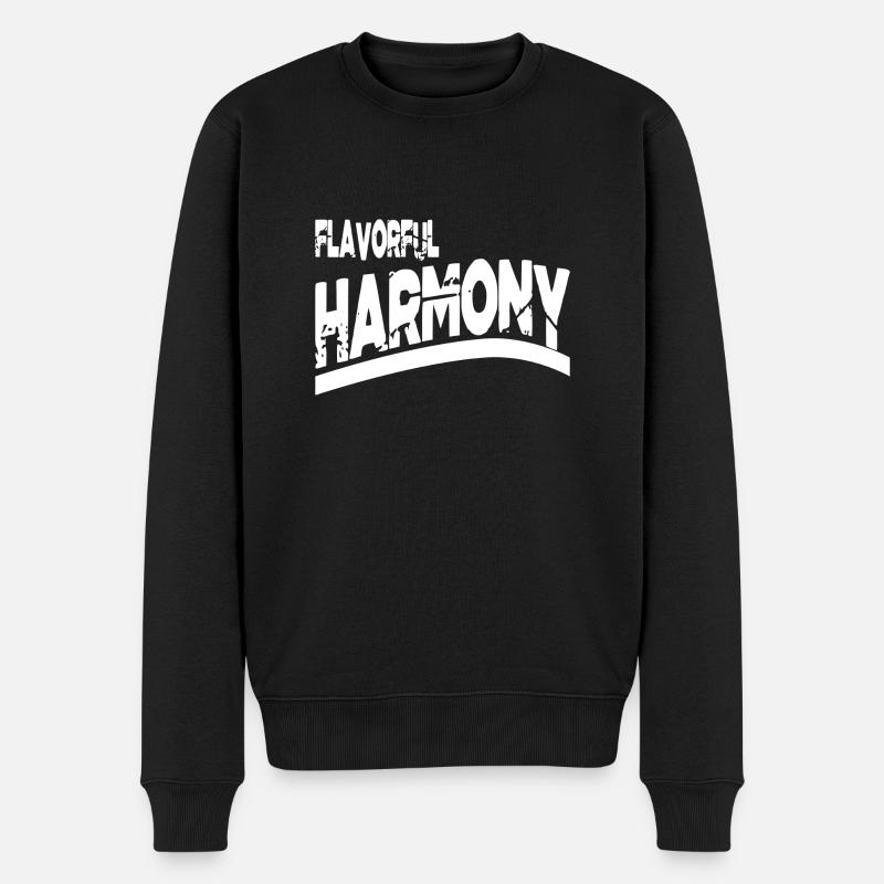 United We Stand Harmonious Unity - Men's Premium Organic Jumper - black