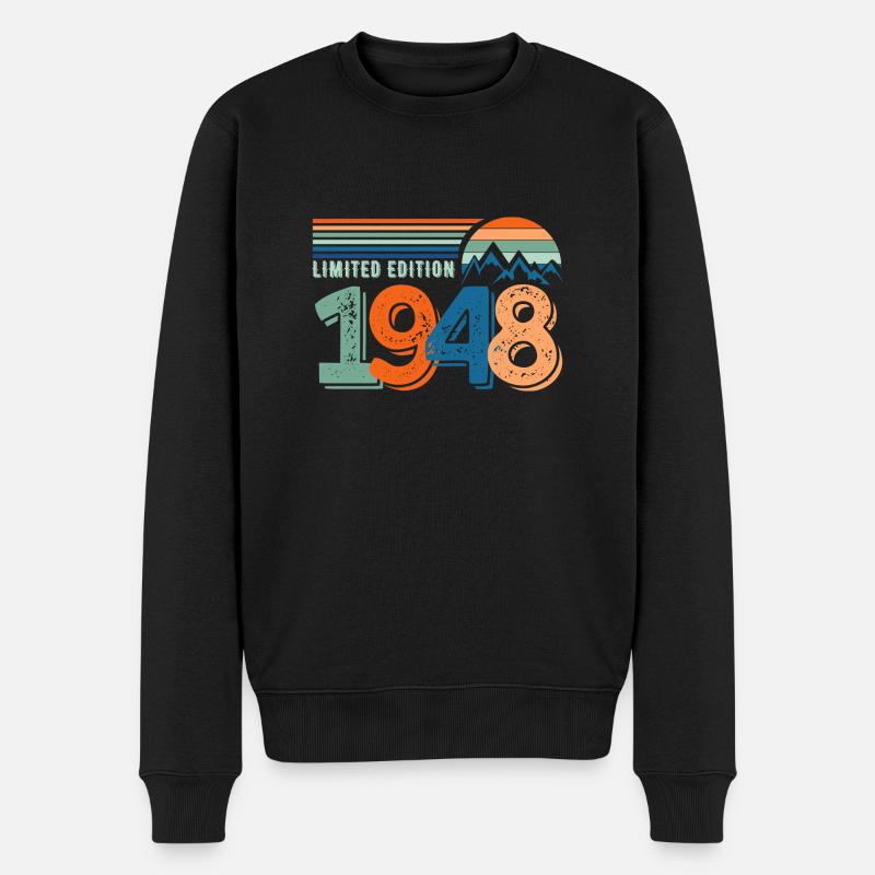 Limited edition 1948 - Pull Premium bio Homme - noir