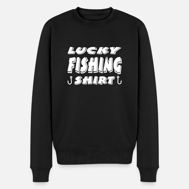 Pêche - Pull Premium bio Homme - noir