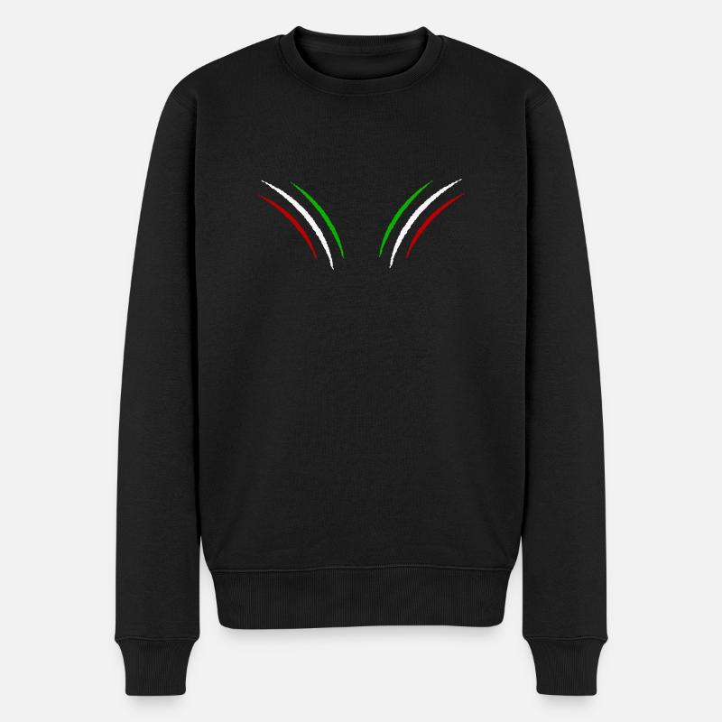 Griffes Italie 2 - Pull Premium bio Homme - noir