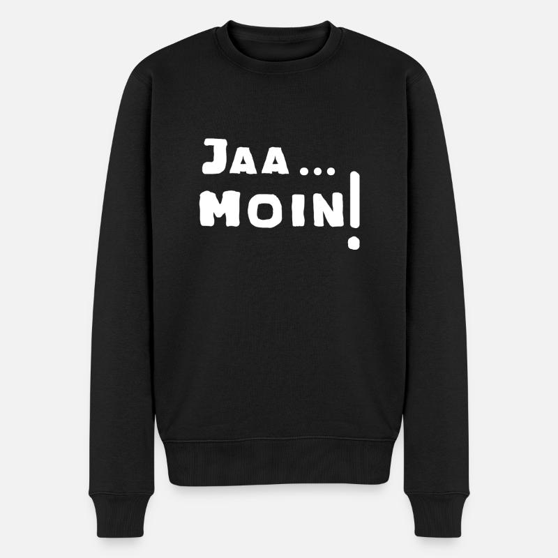 Bonjour! - Pull Premium bio Homme - noir