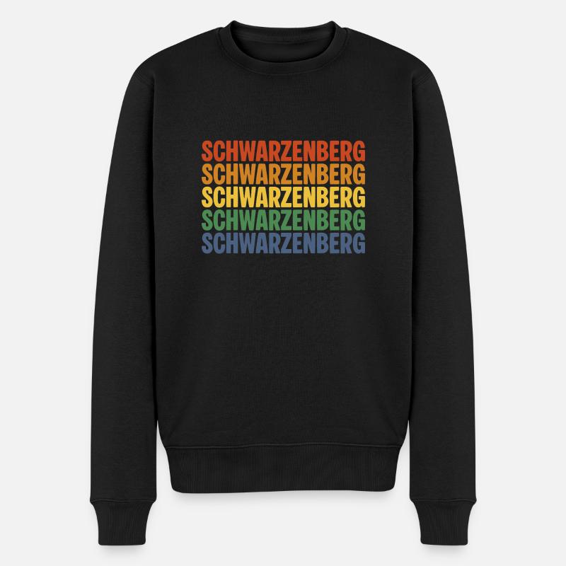 Schwarzenberg Erzgebirge - Männer Premium Bio Pullover - Schwarz