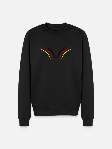 Claws Germany - Men's Premium Organic Jumper - black