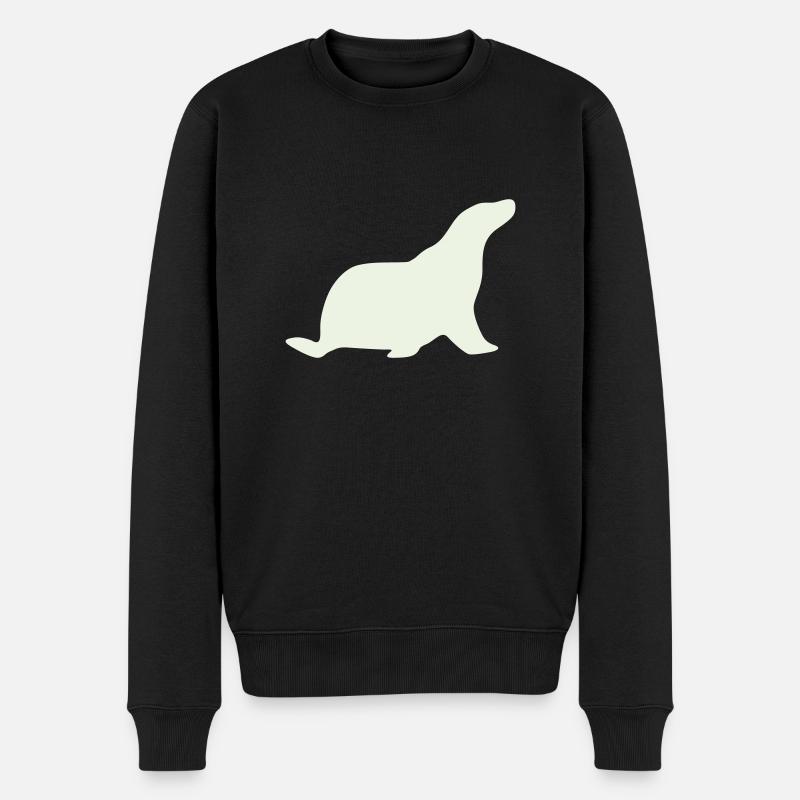 Robbe Blanc - Pull Premium bio Homme - noir