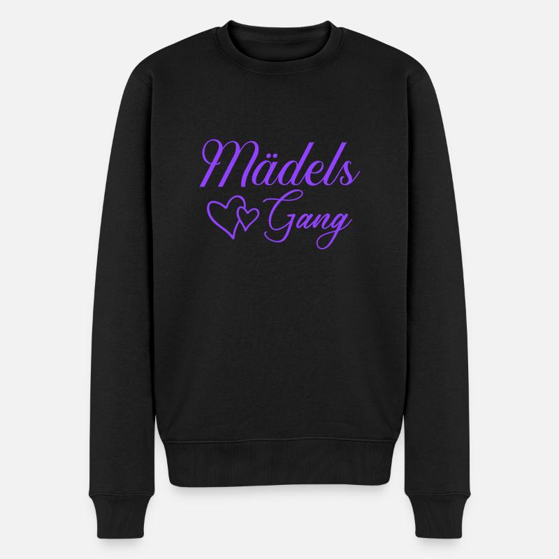 Gang de filles - Pull Premium bio Homme - noir