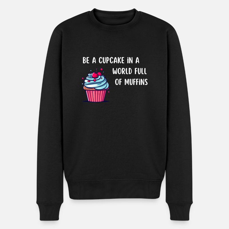 Soyez un cupcake - Pull Premium bio Homme - noir