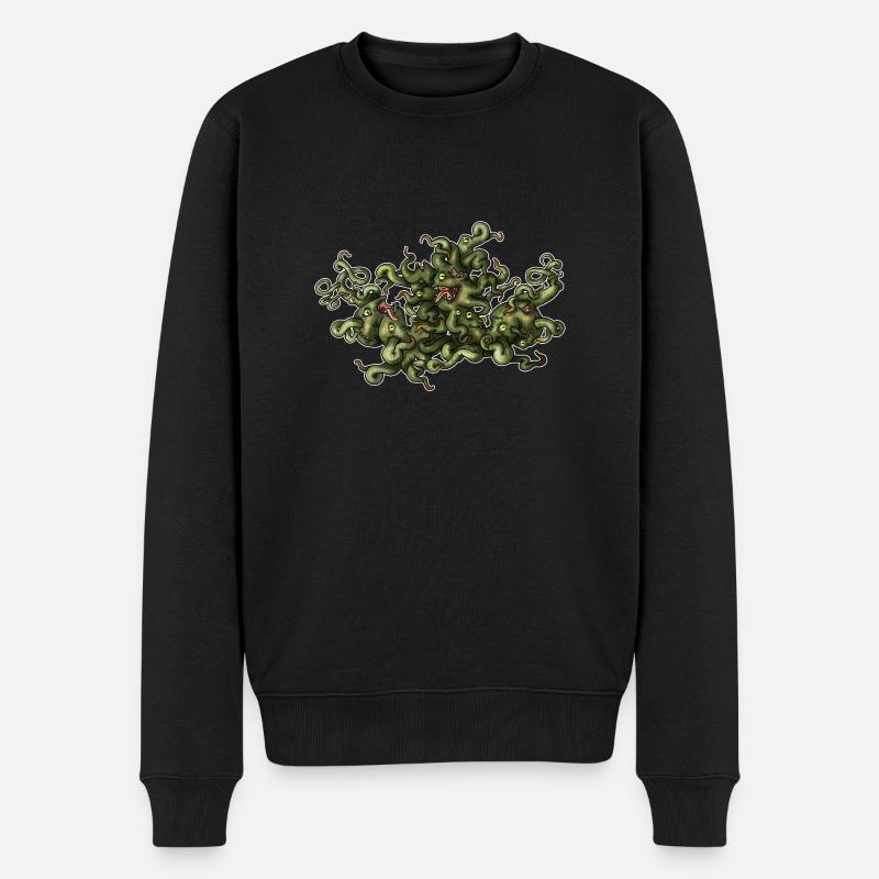 Shoggoth - Männer Premium Bio Pullover - Schwarz