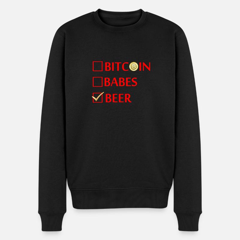 Beer - Pull Premium bio Homme - noir