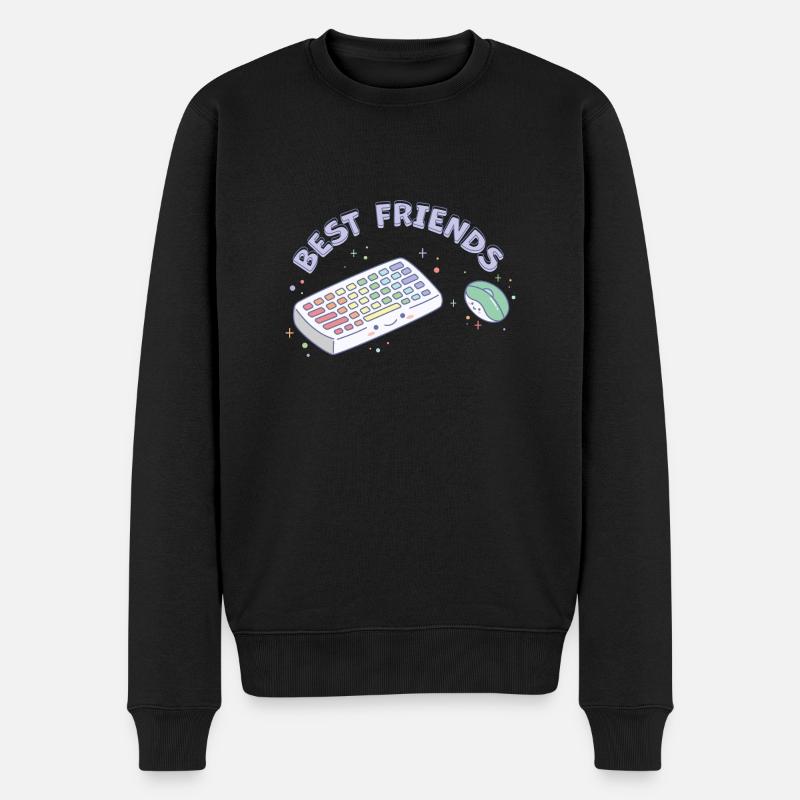 Meilleurs ami - Pull Premium bio Homme - noir