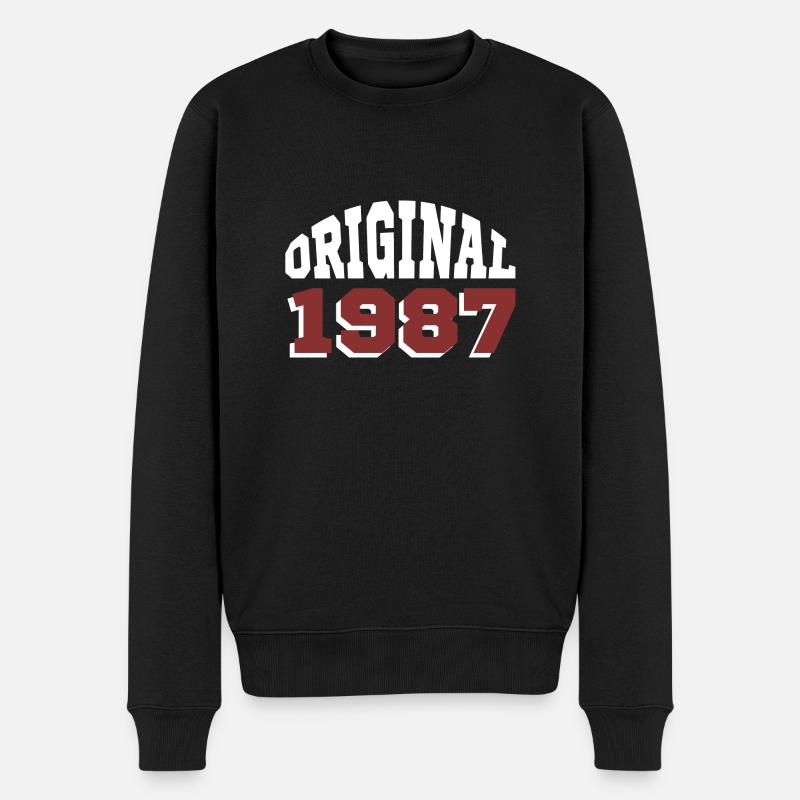 Original 1987 - Pull Premium bio Homme - noir