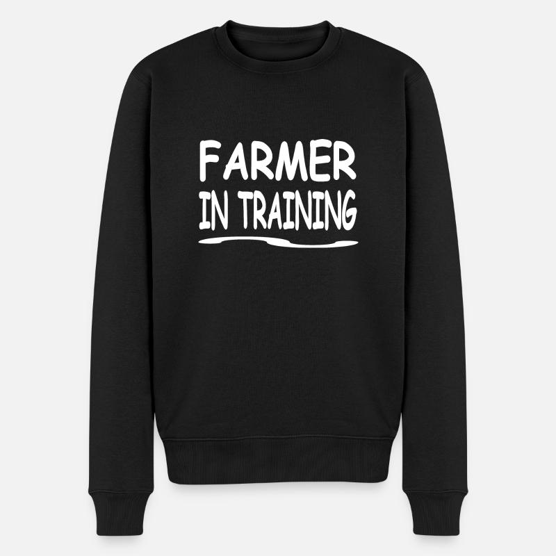 Cultivateur - Pull Premium bio Homme - noir