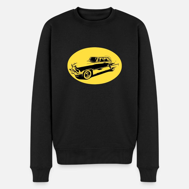 Voiture - Pull Premium bio Homme - noir