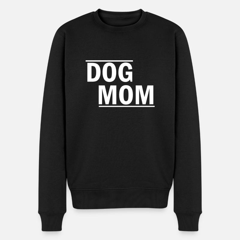 Hund Dog - Männer Premium Bio Pullover - Schwarz