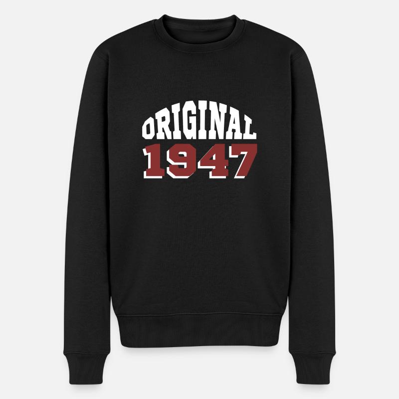 Original 1947 - Pull Premium bio Homme - noir