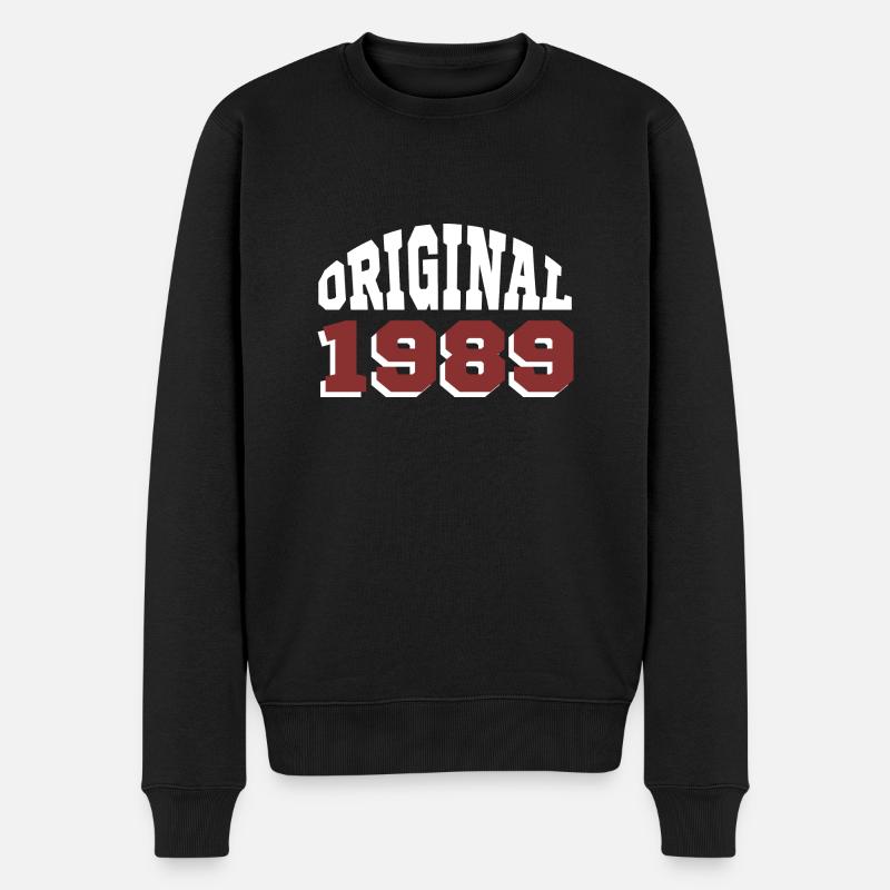 Original 1989 - Pull Premium bio Homme - noir