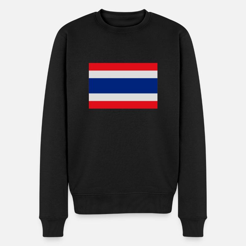 Thaïlande - Pull Premium bio Homme - noir