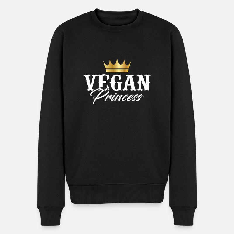 Princesse végétalienne - Pull Premium bio Homme - noir