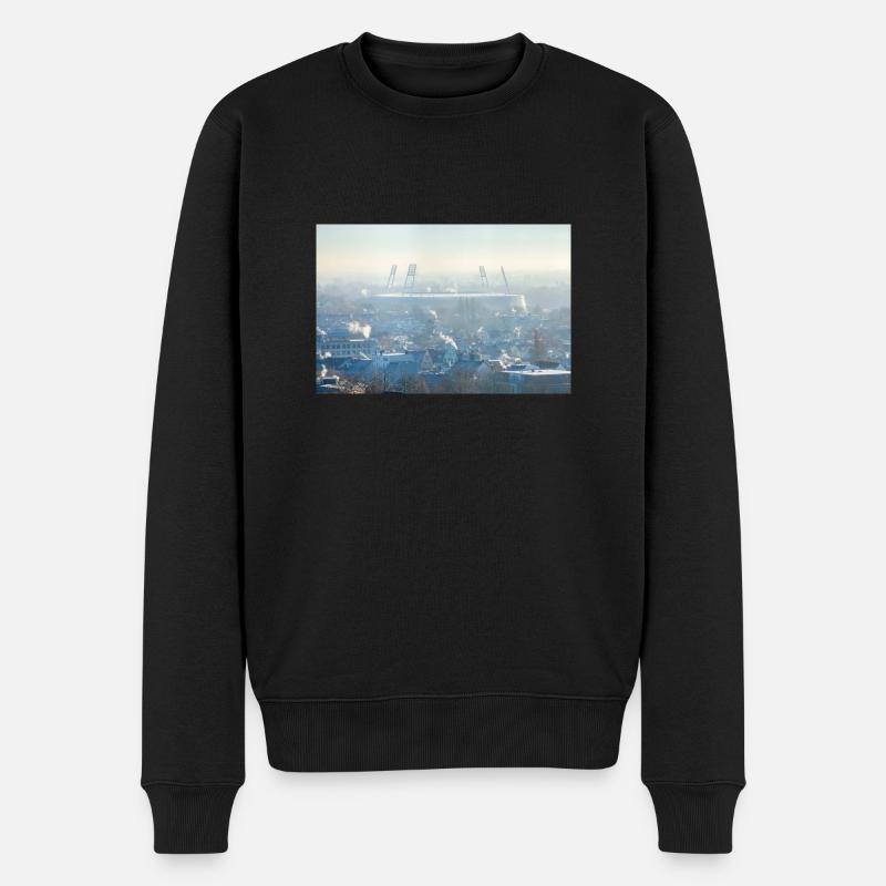 Quartier - Pull Premium bio Homme - noir