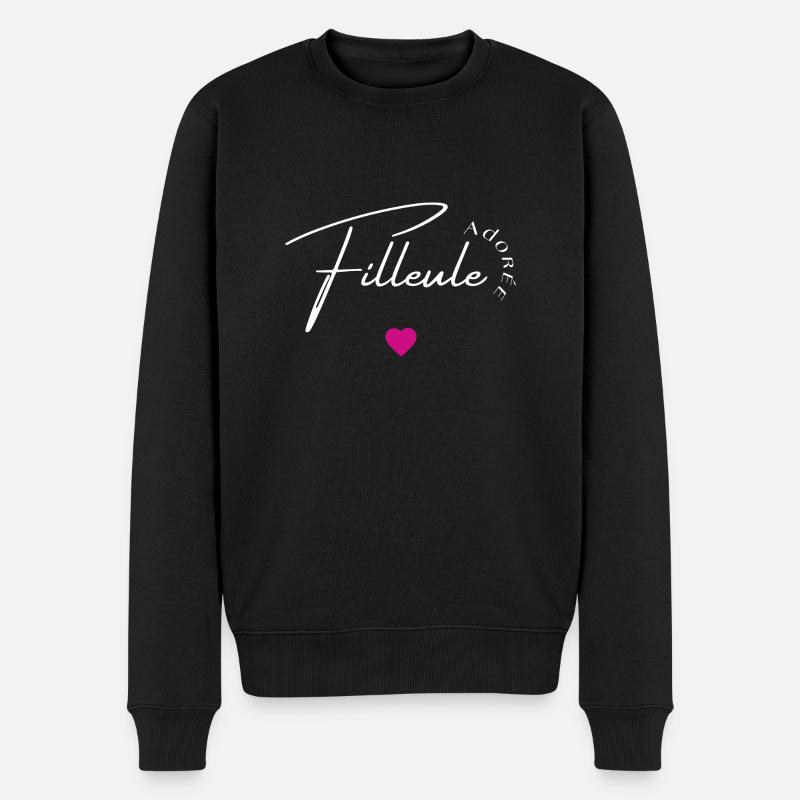 Filleule adorée - Pull Premium bio Homme - noir