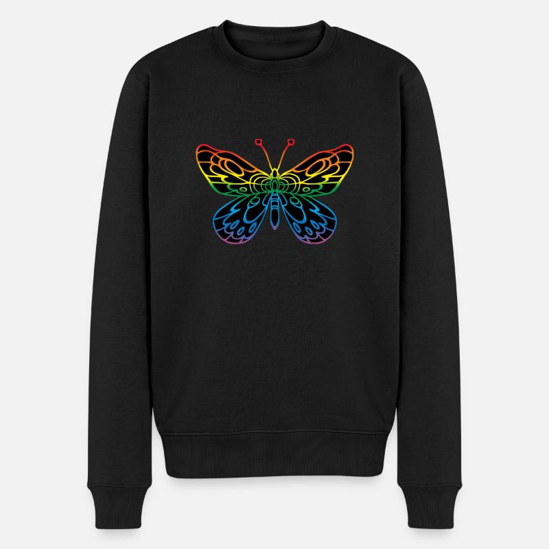 Papillon - Pull Premium bio Homme - noir