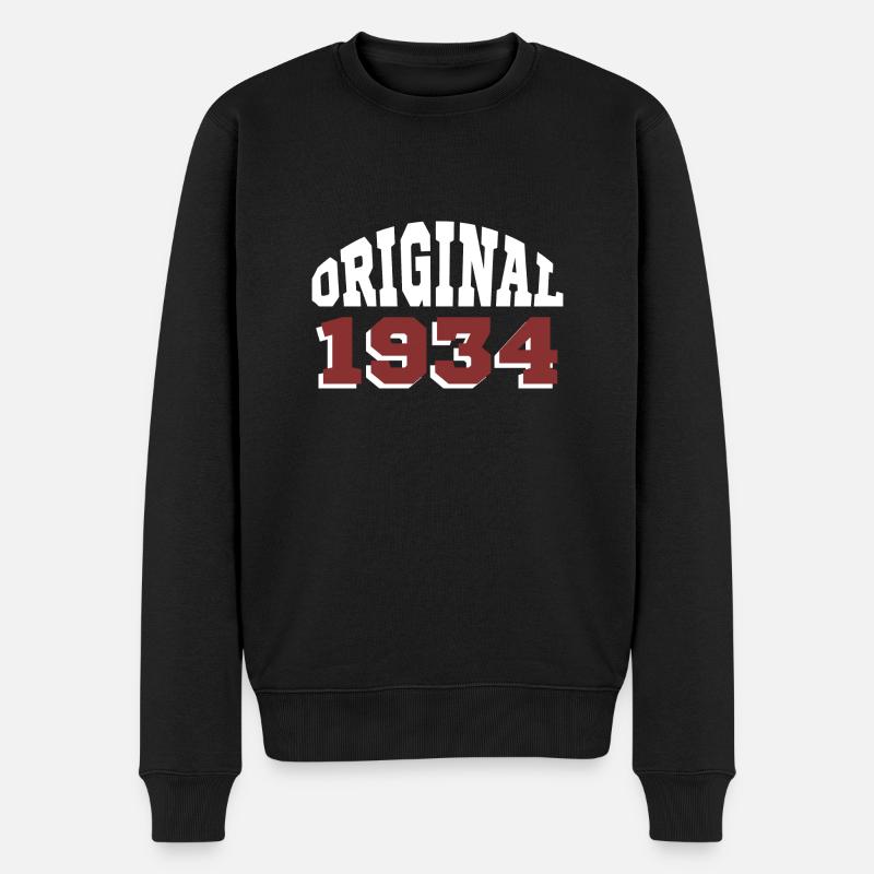 Original 1934 - Pull Premium bio Homme - noir