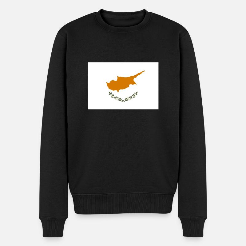 Chypre - Pull Premium bio Homme - noir