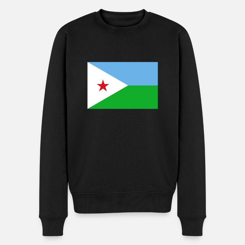 Djibouti - Pull Premium bio Homme - noir