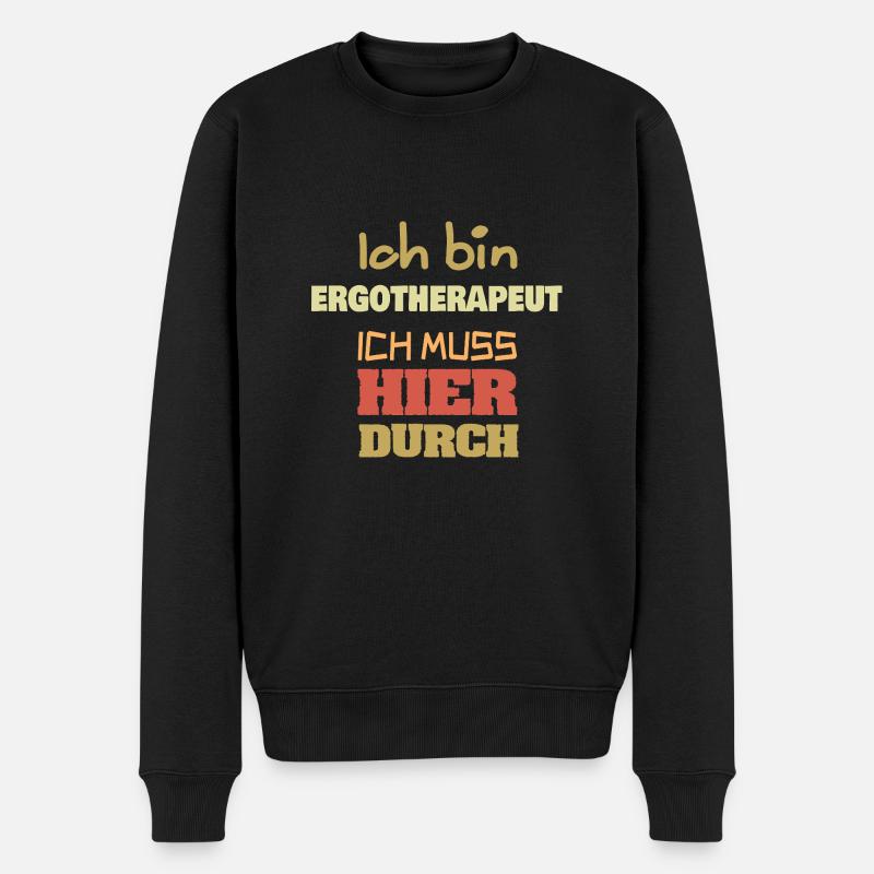 Ergothérapeute - Pull Premium bio Homme - noir
